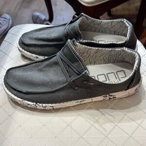 Hey Dude Charcoal Slip-On Loafers